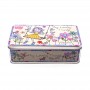Wholesale Empty Girl Rectangle Decorative Storage Tin Can Box
