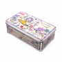 Wholesale Empty Girl Rectangle Decorative Storage Tin Can Box