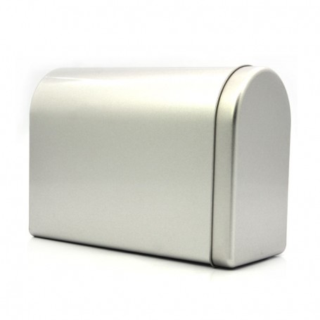 Silver Tinplate Mini Letter Box Gift Box