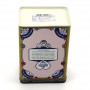 Custom Pink Cute Rectangular Coffee Tea Tin Canister With Hinged Lid
