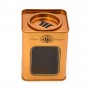 Pry lid sealed tin tin square dried fruit storage tin tea