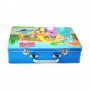 Wholesale Zoo Kids Lunch Tin Box with Handle Toy Storage Container