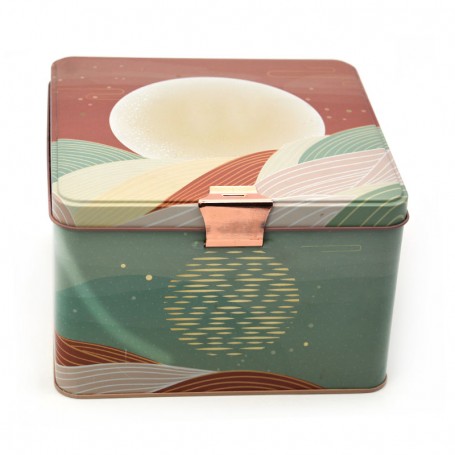 Wholesale candy tin box metal storage box with snap buckle