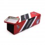 Wholesale square empty red wine champagne tin box