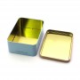 Custom Logo Rectangular Tin Box For Cookie Chocolate