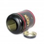 Custom Tea Leave Storage Metal Box Inner Lid Round Tea Gift Packaging