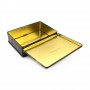 Portable Rectangular Metal Storage Box Cosmetic Tin Box with Lid
