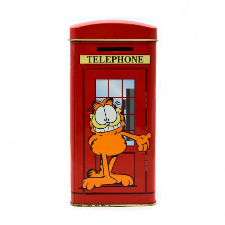 Wholesale Empty Caffy Cartoon Coin Bank Tin Savings Box