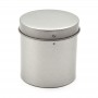 Silver Round Tea Tin Can of 30 English Afternoon Tea Bags