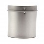 Silver Round Tea Tin Can of 30 English Afternoon Tea Bags