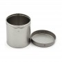 Silver Round Tea Tin Can of 30 English Afternoon Tea Bags