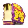 Wholesale empty cartoon style dog food tin box
