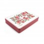 Vintage Cookie Tin Box Flower Pattern Metal Tin Box Wholesale