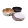 round cookie tins