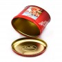 Vintage Christmas Gift Tin, Colorful Christmas Gift Cookie Tin Box