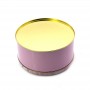 Wholesale empty pink tin candy metal box