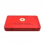 empty metal first aid box