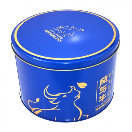 Factory Wholesales Food Grade Round Cookie Tin can