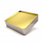 Wholesale Silver Empty Cookies Gift Tin Box