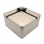 Wholesale Silver Empty Cookies Gift Tin Box