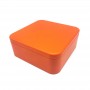 Wholesale Orange Empty Christmas Chocolate Cookies Tin Box