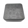 Wholesale Rectangular Dark Chocolate Tin Box