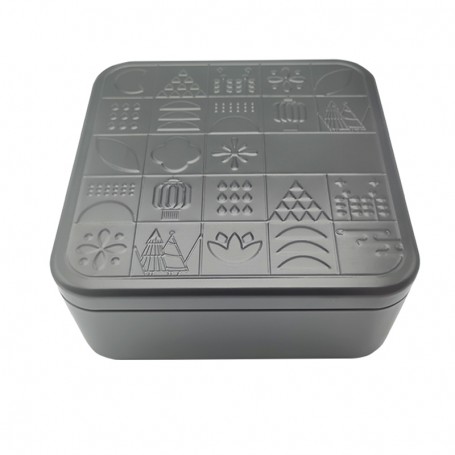 Wholesale Rectangular Dark Chocolate Tin Box