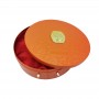 Wholesale orange empty tin gift box