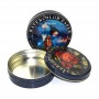 Bespoke Empty Small Round Shape Watercolor Storage Tin Box