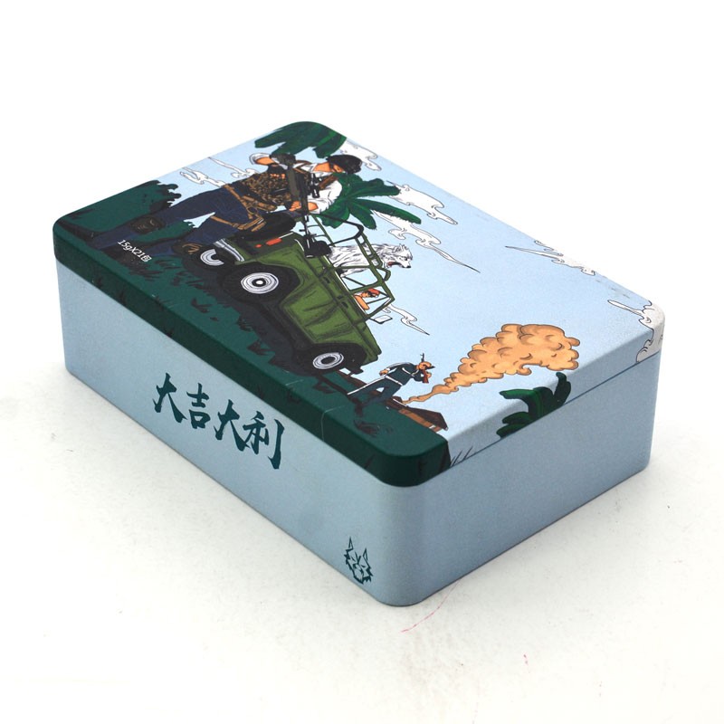Custom playing card tin box