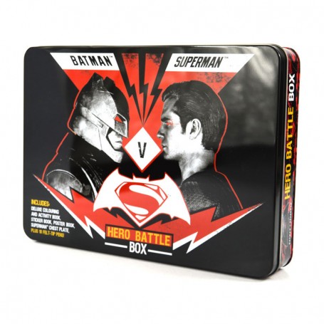 Wholesale batman and superman tin box