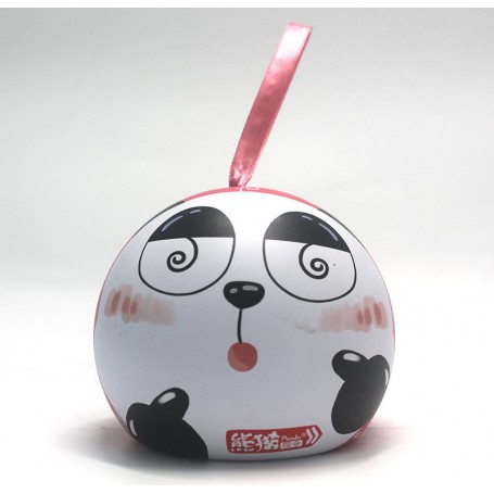 Ball Tin case for Christmas Gift