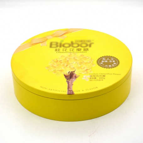 Custom Round Hard Candy Tin Box