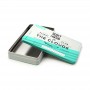 Cosmetic metal storage box