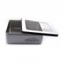Wholesale Rectangular Biscuit Tin Box With PVC Window