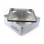 Wholesale Rectangular Biscuit Tin Box With PVC Window