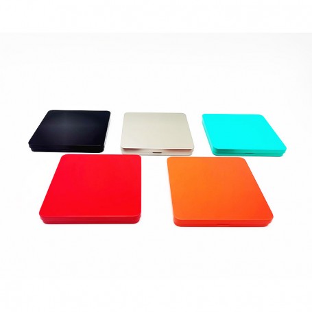 Cigarette metal tin box, orange, blue mint tin box series, tobacco box