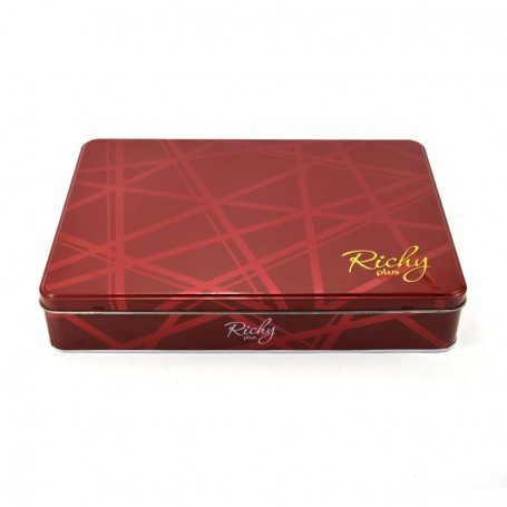 Promotion Big Rectangular Cookie Tin Box