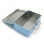 Custom Handle Lock Metal Tin Lunch Box For Kids