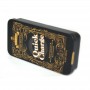Fashionable Rectangular Black Printed Power Bank Tin Box