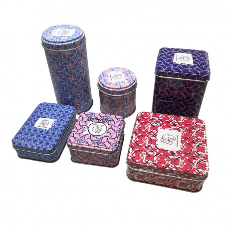 Boîte en fer blanc personnalisée