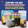 Fabricants de boîtes en fer blanc personnalisées
