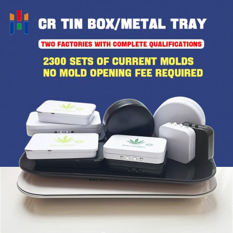 Fournisseurs de boîtes métalliques à l'épreuve des enfants