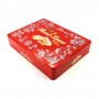 Boîte en métal à biscuits cadeau