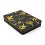 Custom large rectangular pure black candy tin can