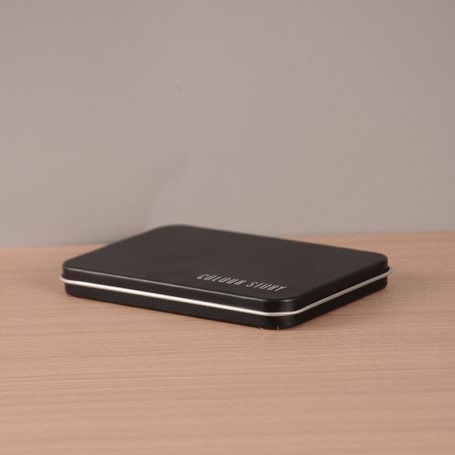 Kilang Kotak Timah Pembayang Mata Segiempat Hitam Tersuai