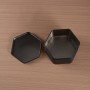 Fabricantes de caixas de lata hexagonais personalizadas