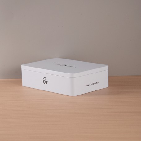 Benutzerdefinierte rechteckige Blechdose im Großhandel