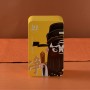 Emballage en boîte métallique rectangulaire imprimé sur mesure