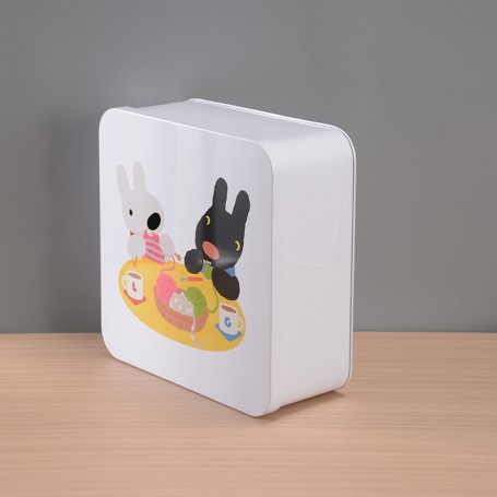 Embalaje de lata metálica cuadrada personalizada al por mayor